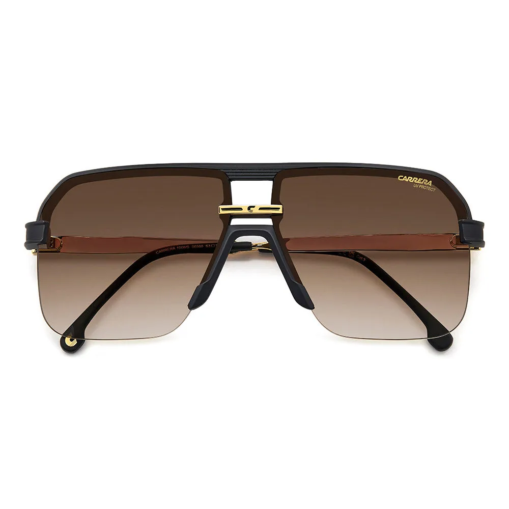 1066 Half-Rim Navigator Sunglasses