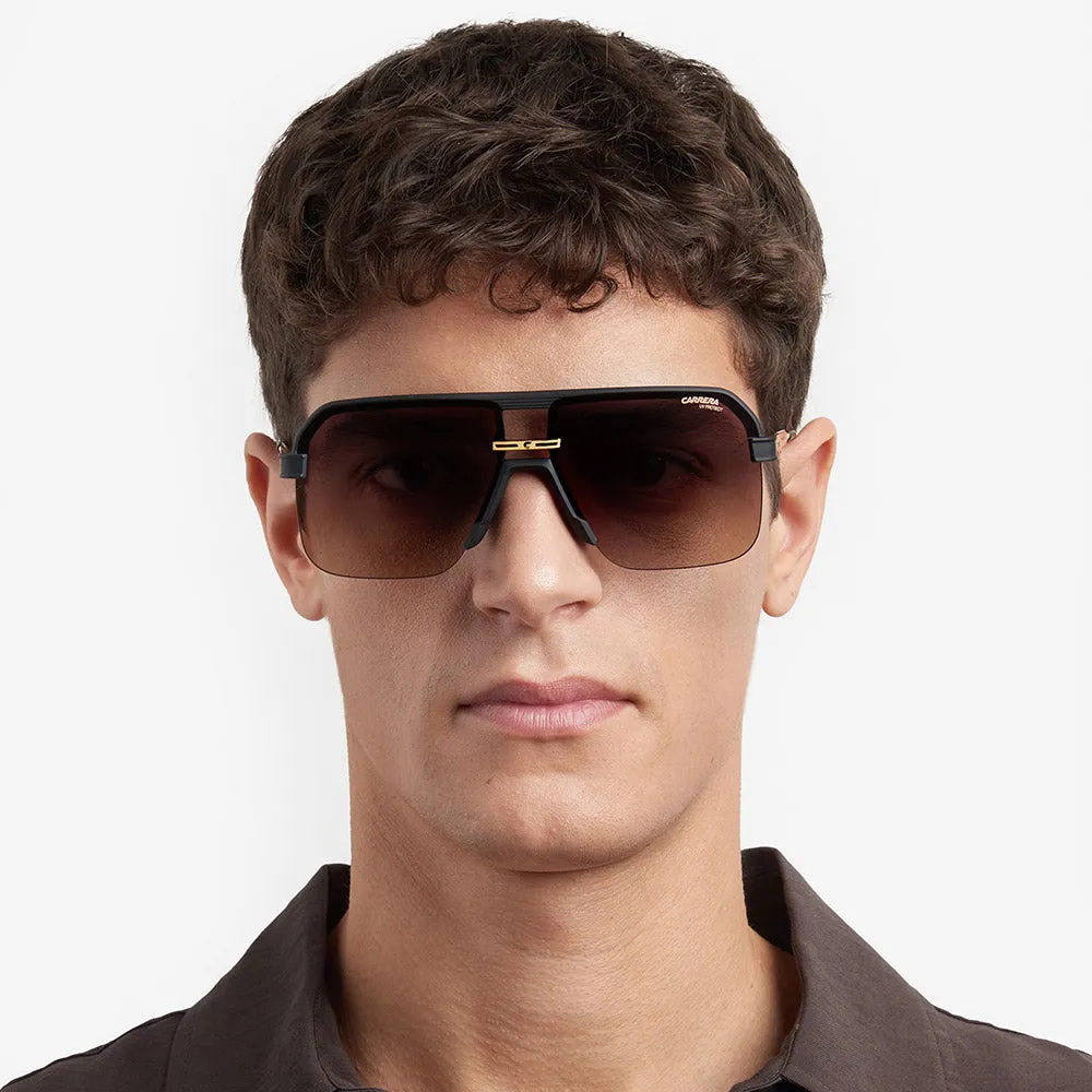 1066 Half-Rim Navigator Sunglasses