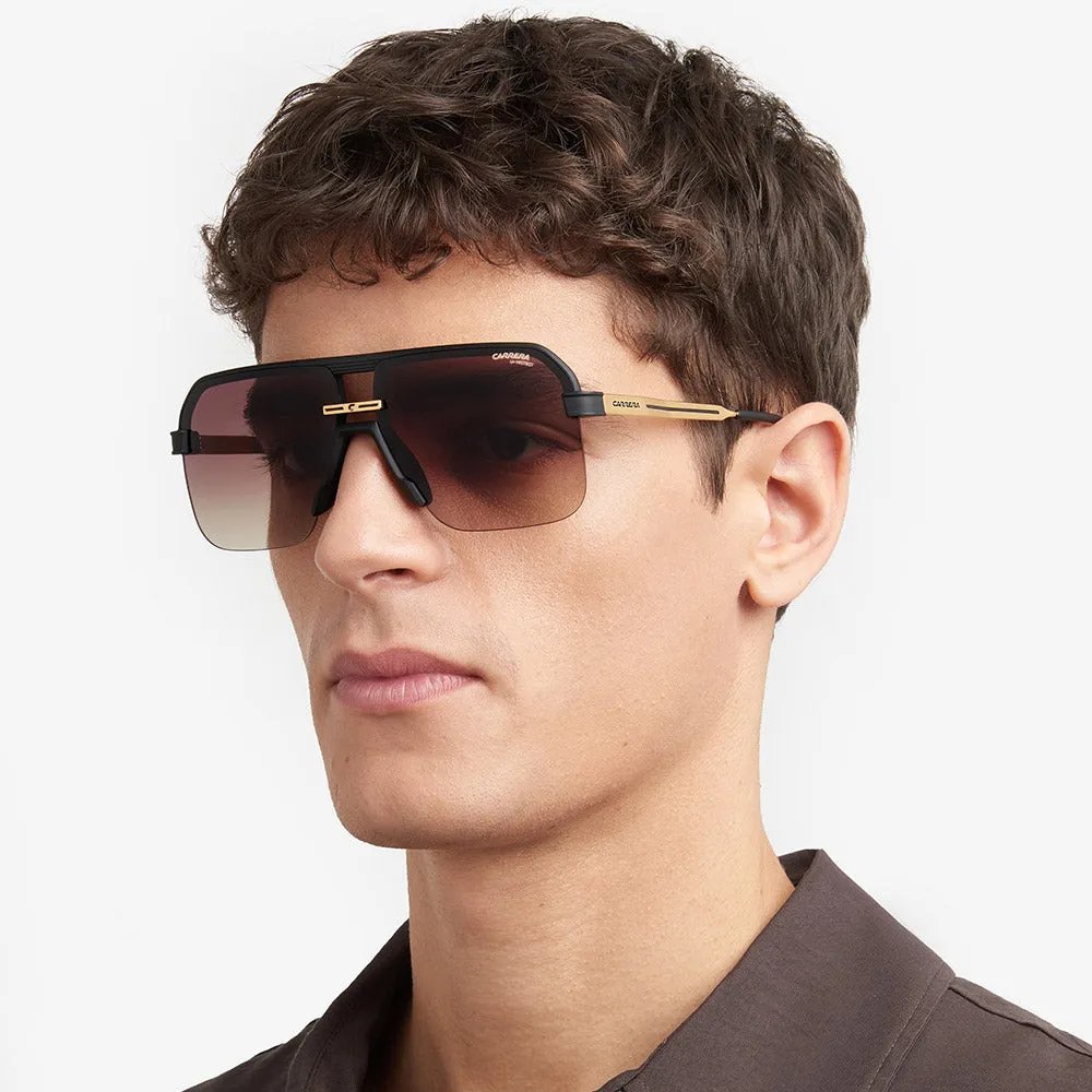 1066 Half-Rim Navigator Sunglasses