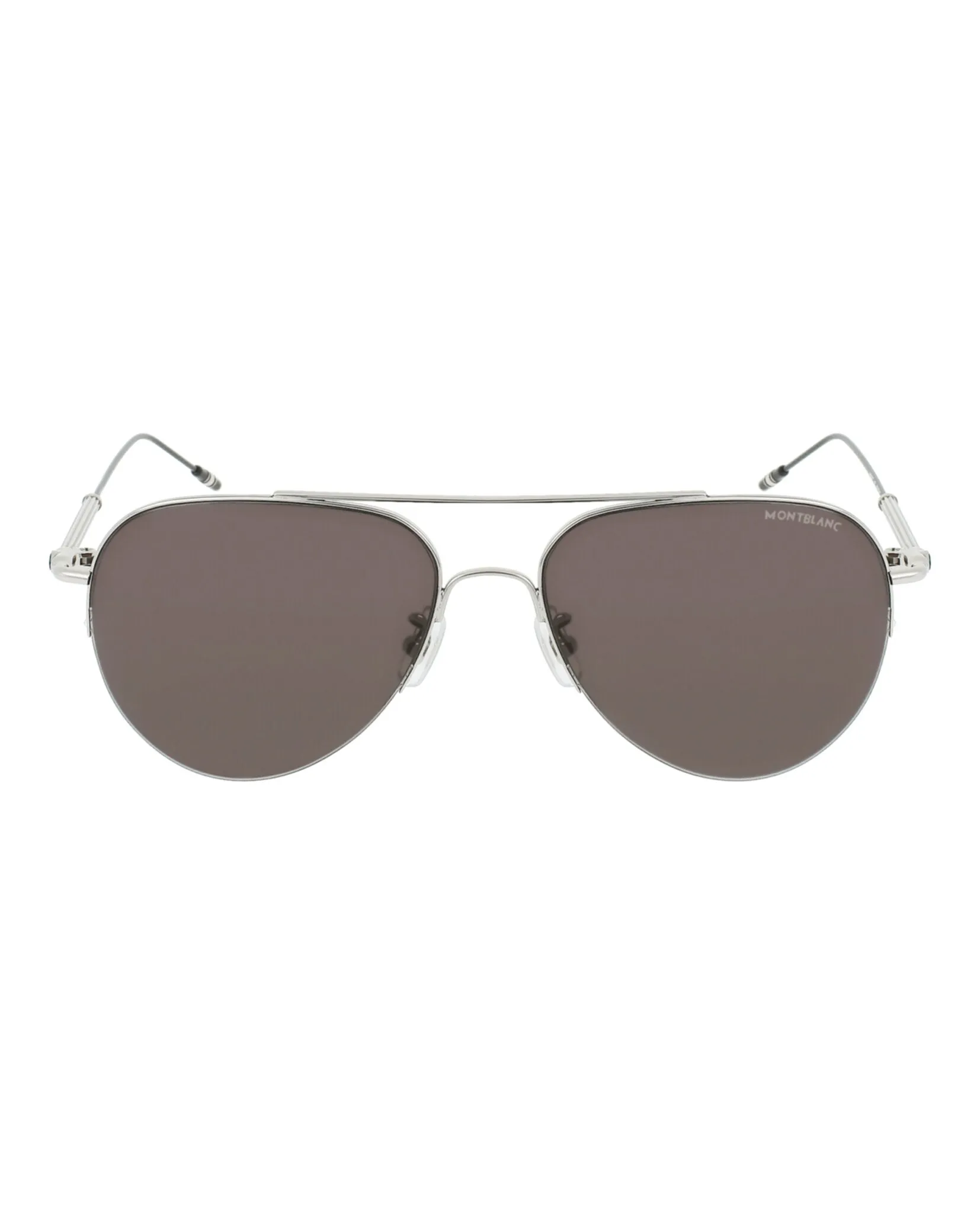 Aviator-Frame Metal Sunglasses