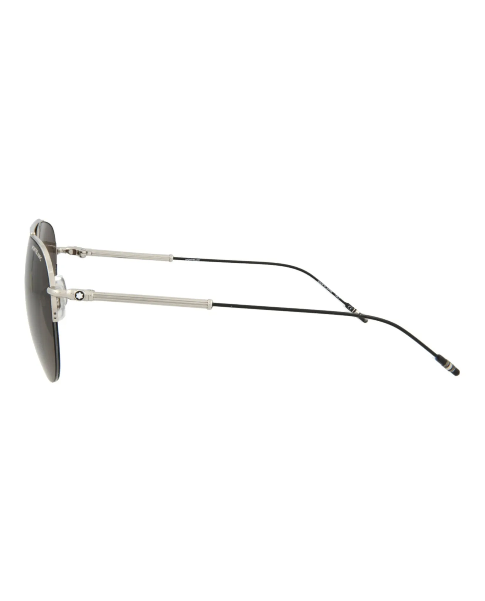 Aviator-Frame Metal Sunglasses