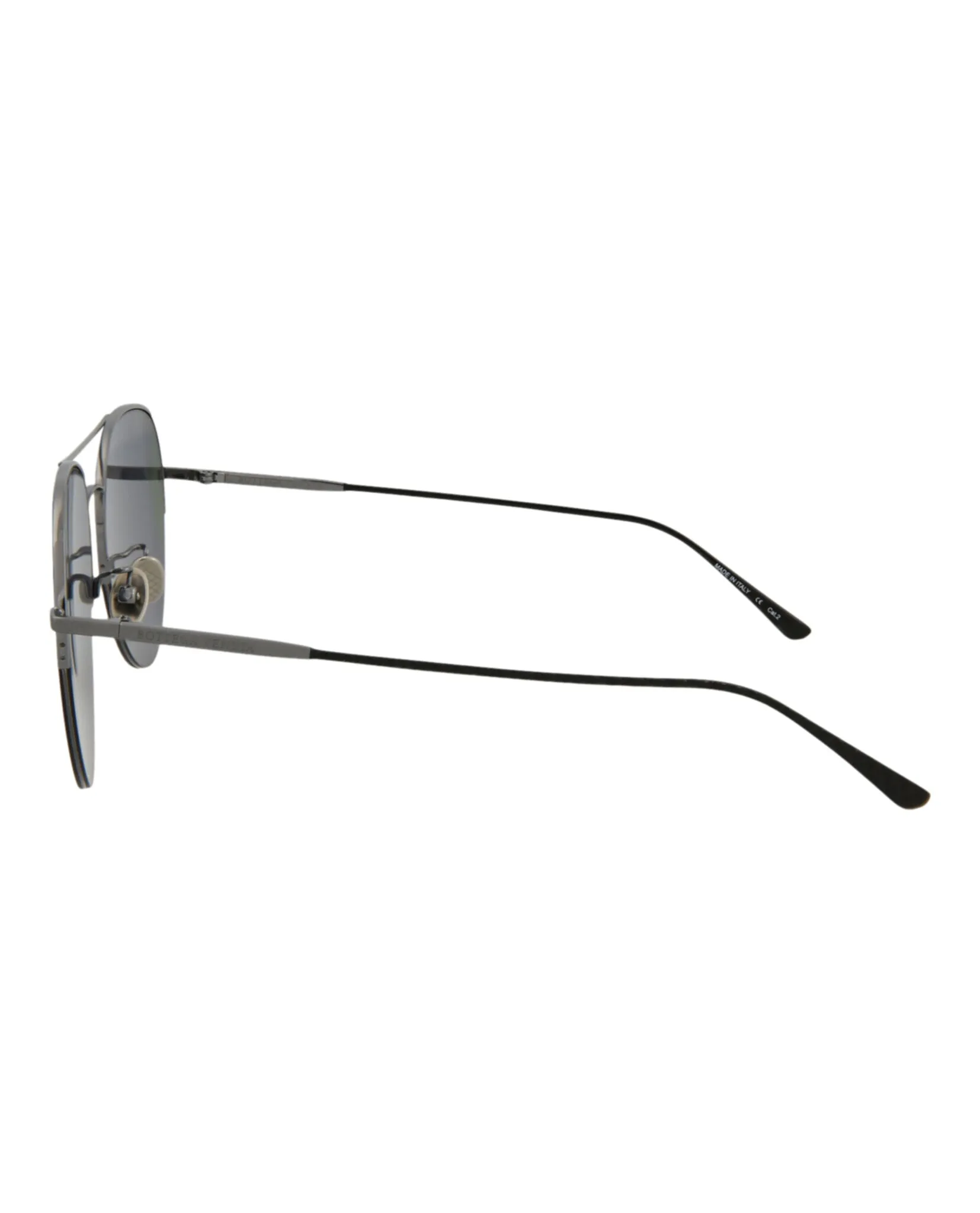 Aviator-Frame Metal Sunglasses