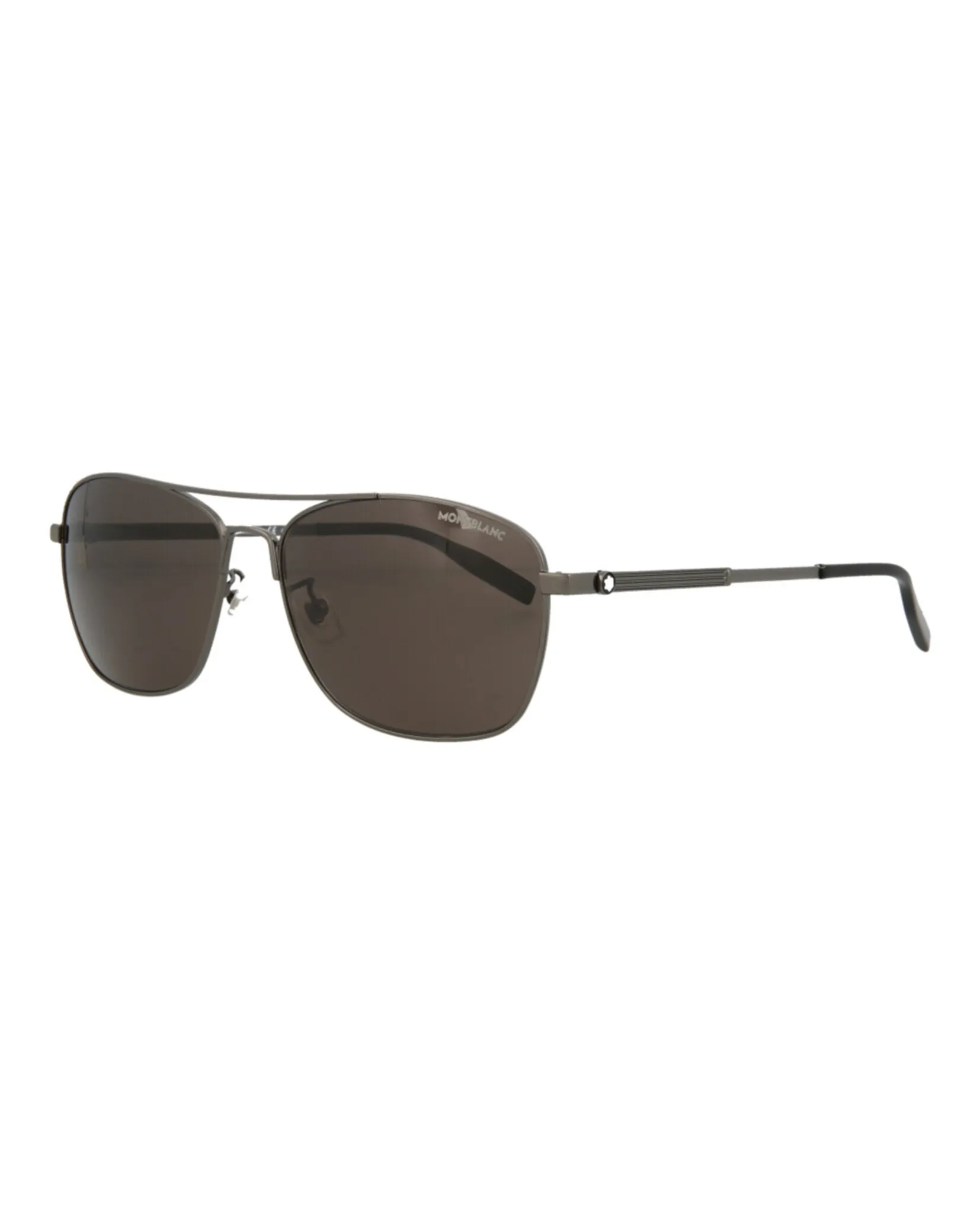 Aviator-Frame Metal Sunglasses