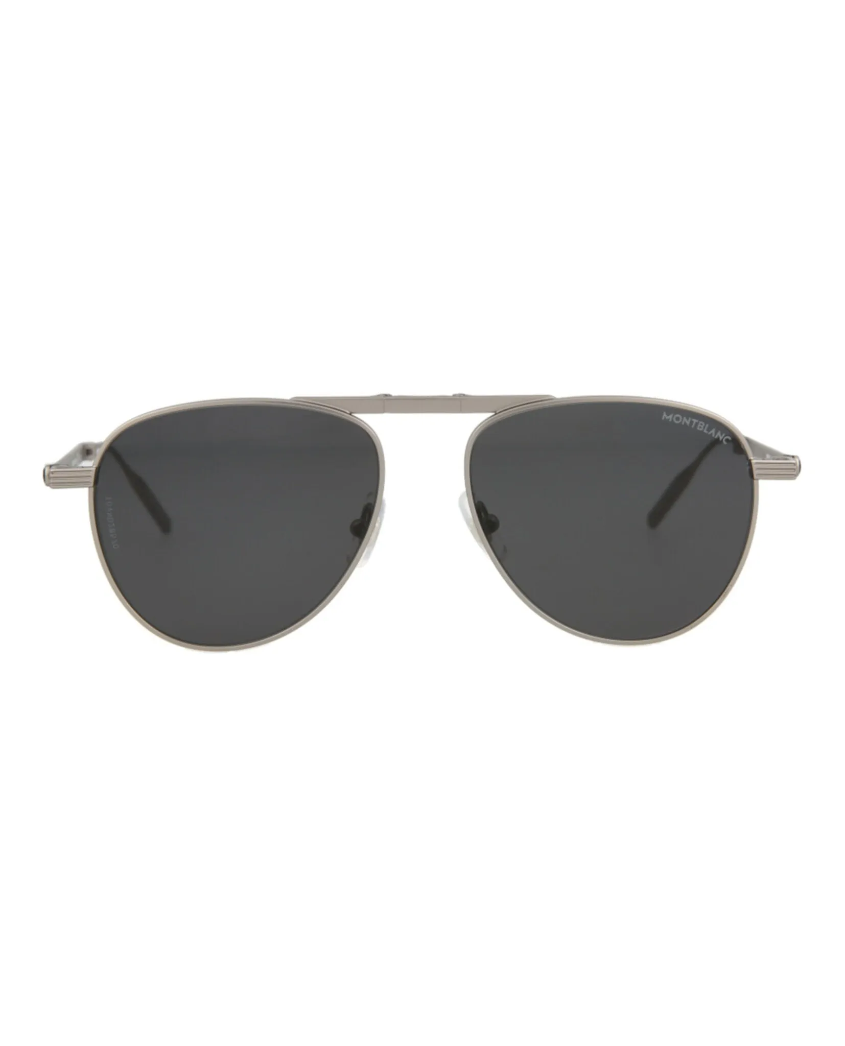 Aviator-Frame Metal Sunglasses