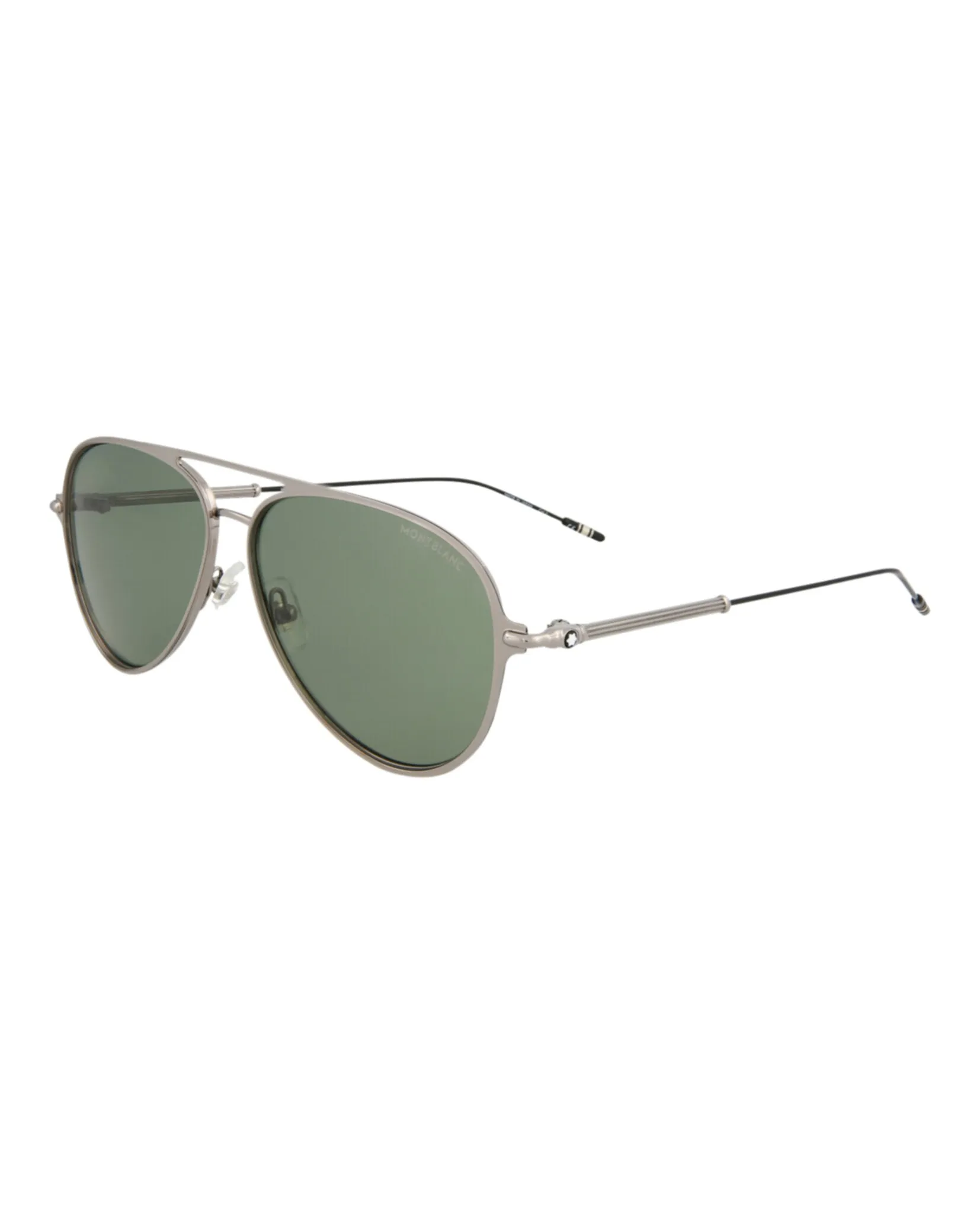 Aviator-Frame Metal Sunglasses
