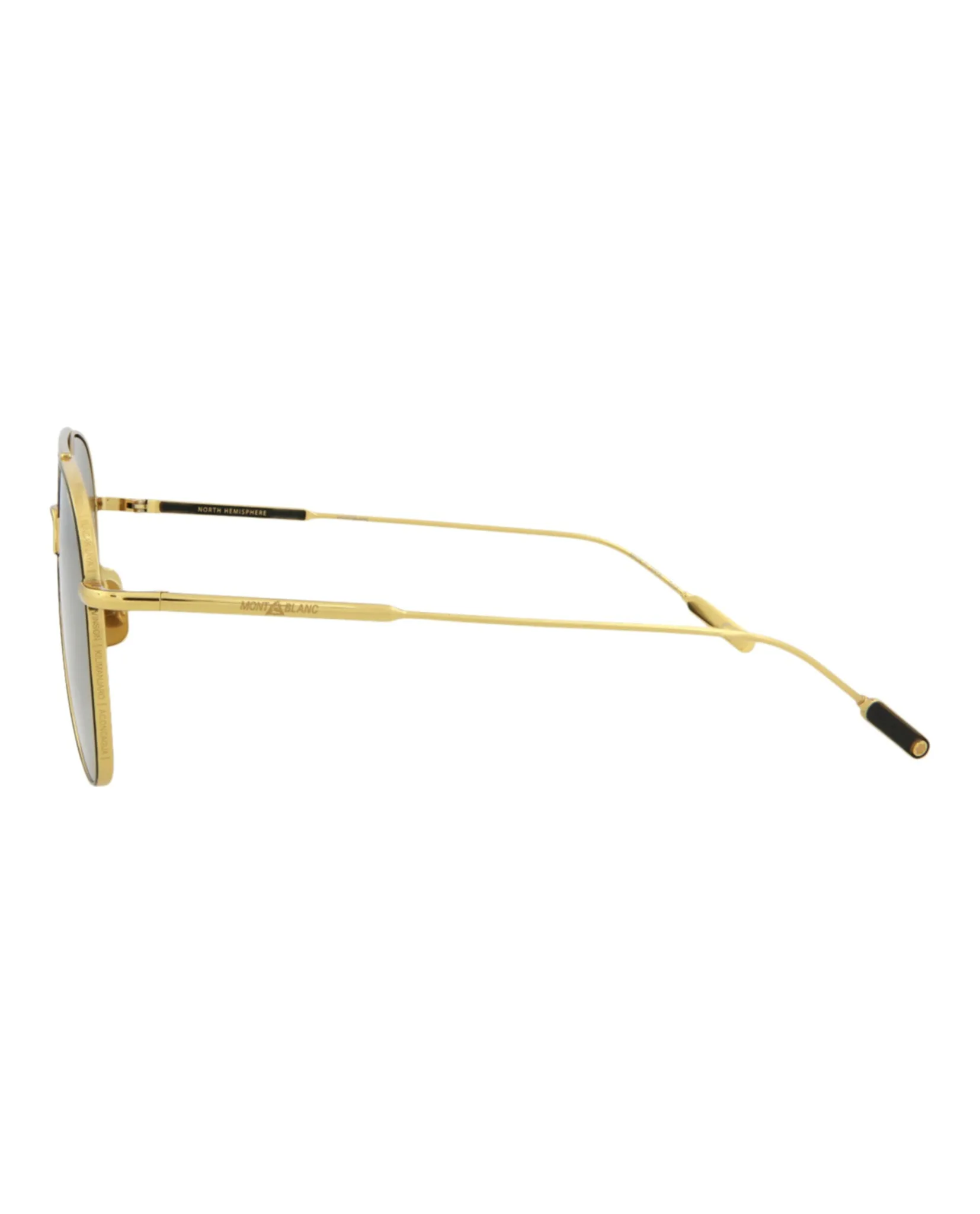 Aviator-Frame Titanium Sunglasses