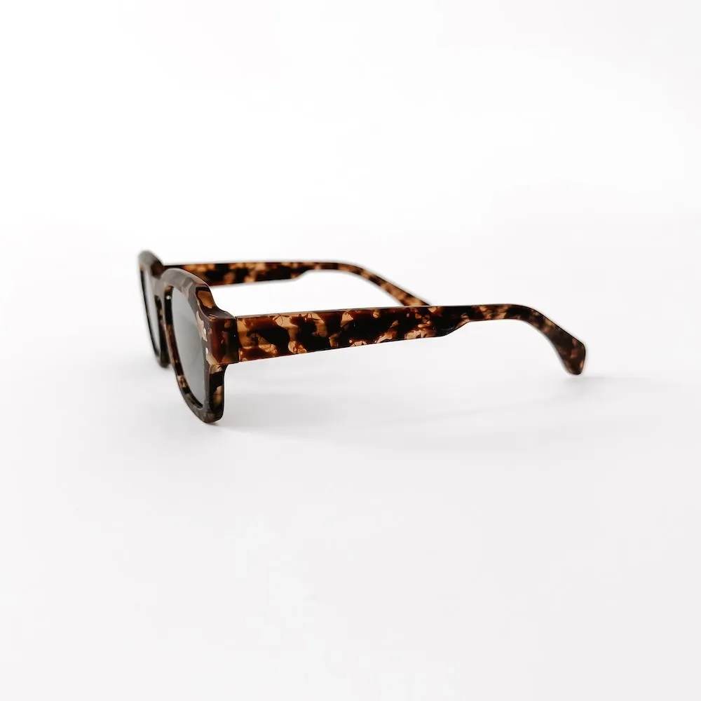 Blocky Square Retro Sunglasses