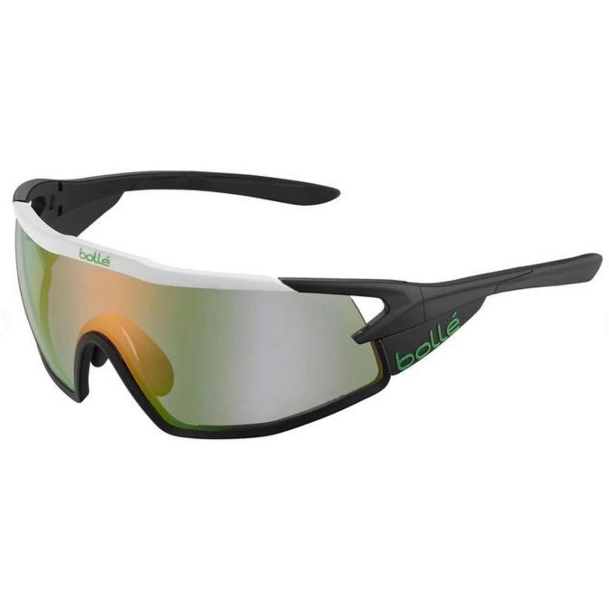 Bolle Sunglasses - BOLLE B-ROCK PRO WHITE MATT - PHANTOM CLEAR GREEN PHOTOCHROMIC
