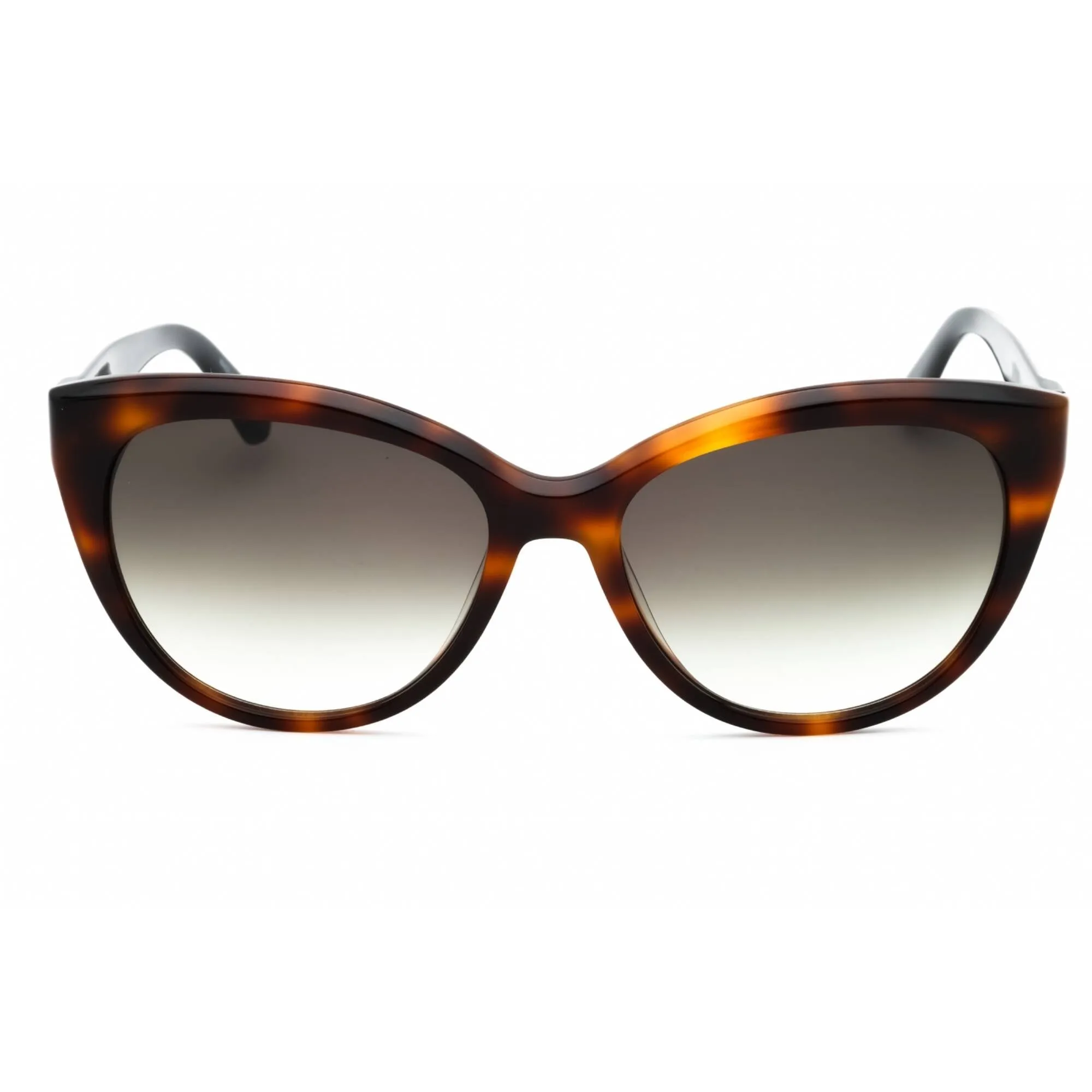 Calvin Klein Women's Sunglasses - Havana/Black Acetate Cat Eye Full Rim | CK22520S 236