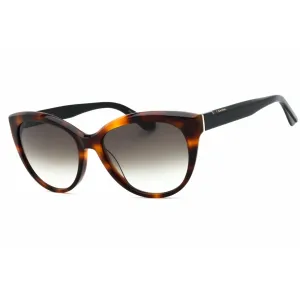 Calvin Klein Women's Sunglasses - Havana/Black Acetate Cat Eye Full Rim | CK22520S 236