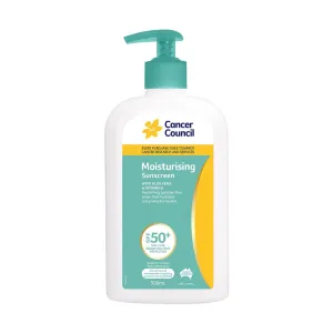 Cancer Council Moisturising Sunscreen SPF50  500ml