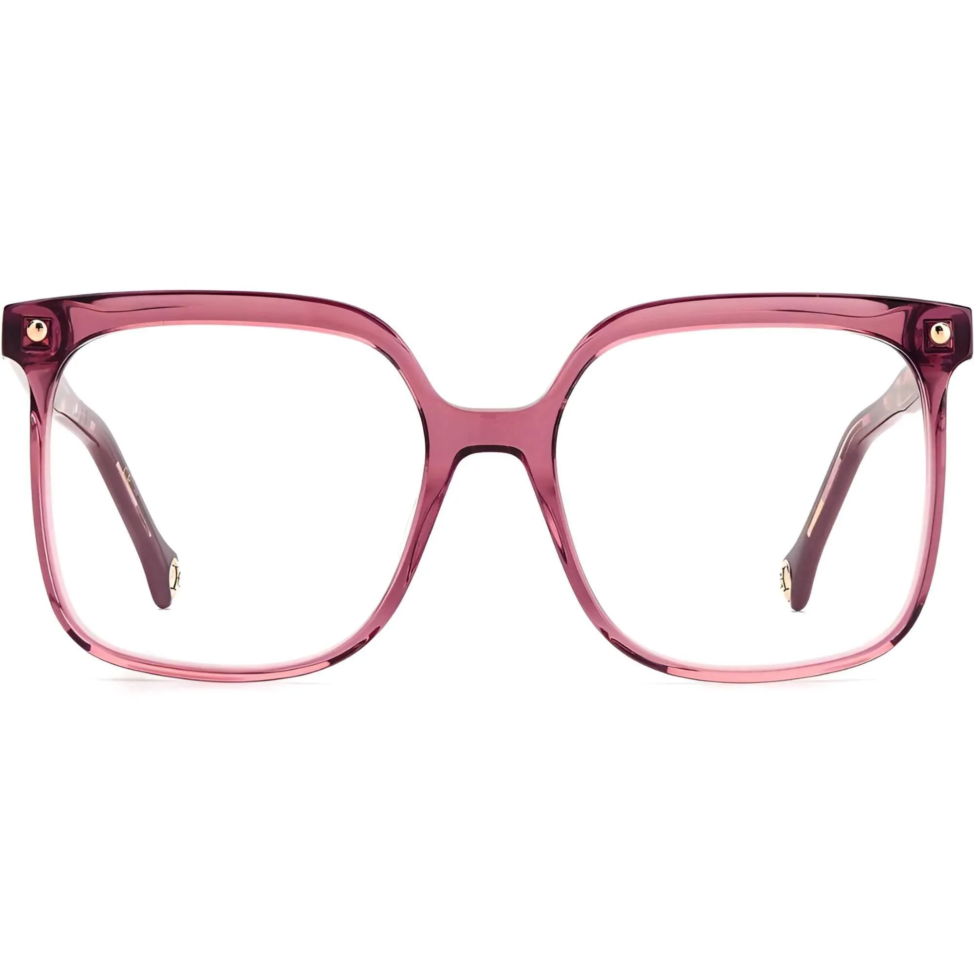 Carolina Herrera Women's Eyeglasses - Mauve Acetate Frame Demo Lens | CH 0011 0G3I