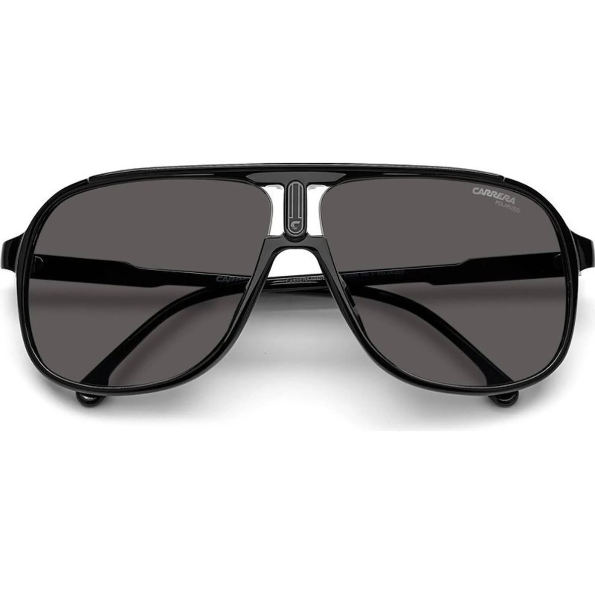 Carrera Men's Sunglasses - Black Fixed Nose Pads Full Rim Navigator Frame | 1047/S 807