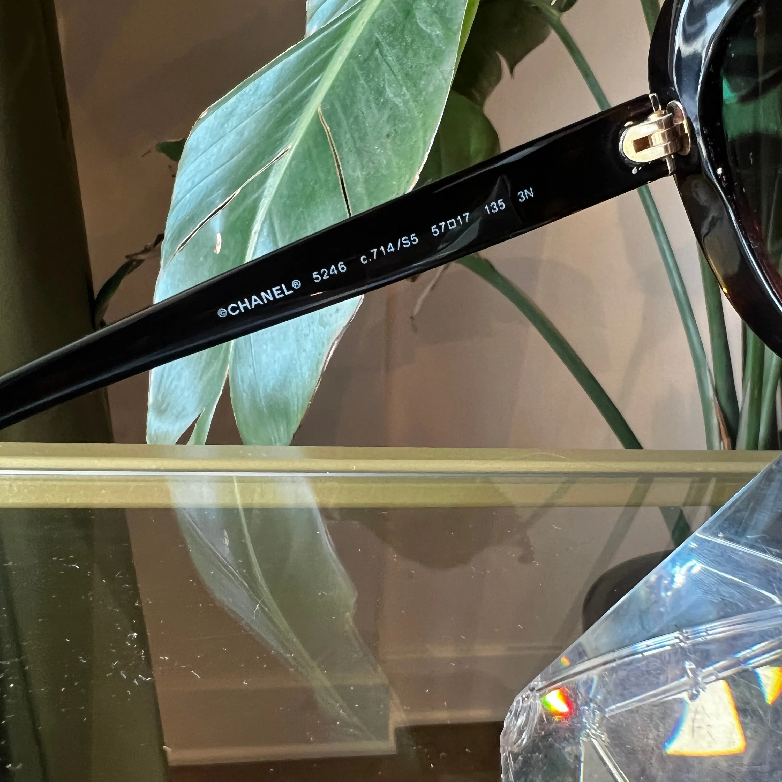 CHANEL Camelia Sunglasses