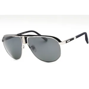 Chopard Men's Sunglasses - Shiny Palladium Metal Pilot Full Rim Frame | SCHF82 579P