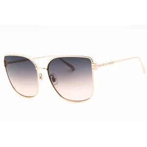 Chopard Women's Sunglasses - Shiny Copper Gold Metal Butterfly Frame | SCHG67M 08FC