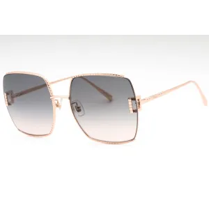 Chopard Women's Sunglasses - Shiny Copper Gold Metal Square Shape Frame| SCHG30M 08FC