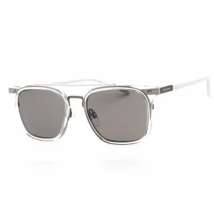 Cole Haan Men's Sunglasses - Crystal Clear Full Rim Rectangular Frame | CH6066 000