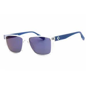 Converse Women's Sunglasses - Crystal Clear Plastic Rectangular | CV516S FORCE 970