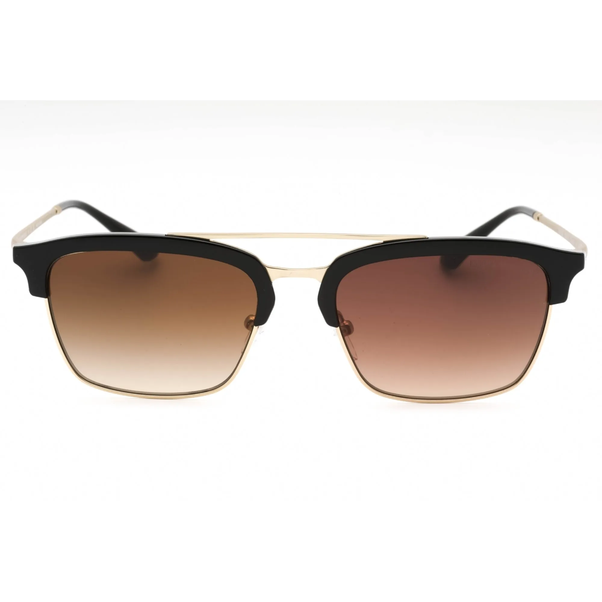 Emporio Armani Men's Sunglasses - Shiny Black/Matte Pale Gold Frame | 0EA4228 300213