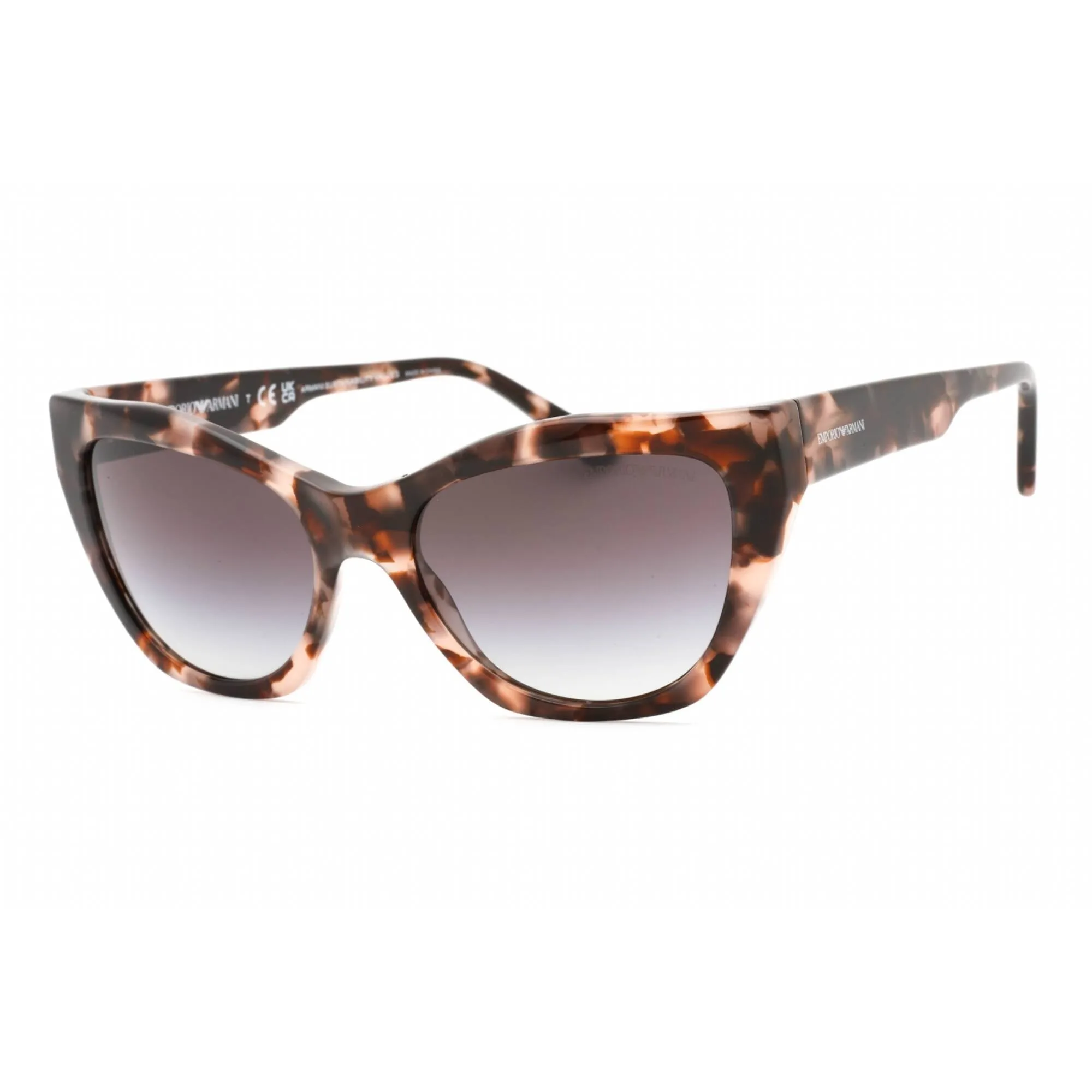 Emporio Armani Women's Sunglasses - Shiny Pink Havana Plastic Frame | 0EA4176 54108G