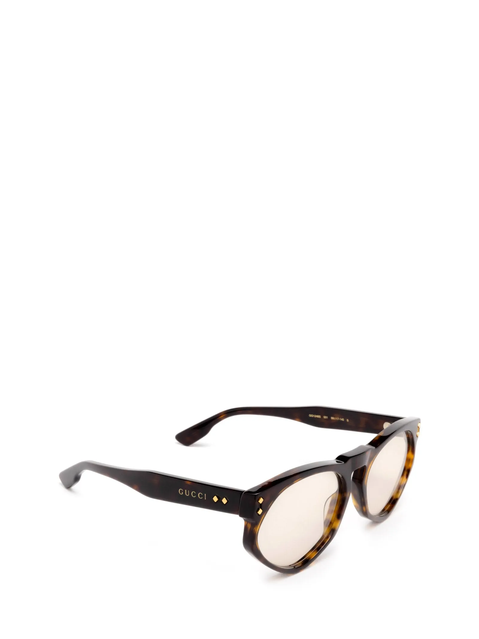 Gucci Eyewear Geometric Frame Sunglasses