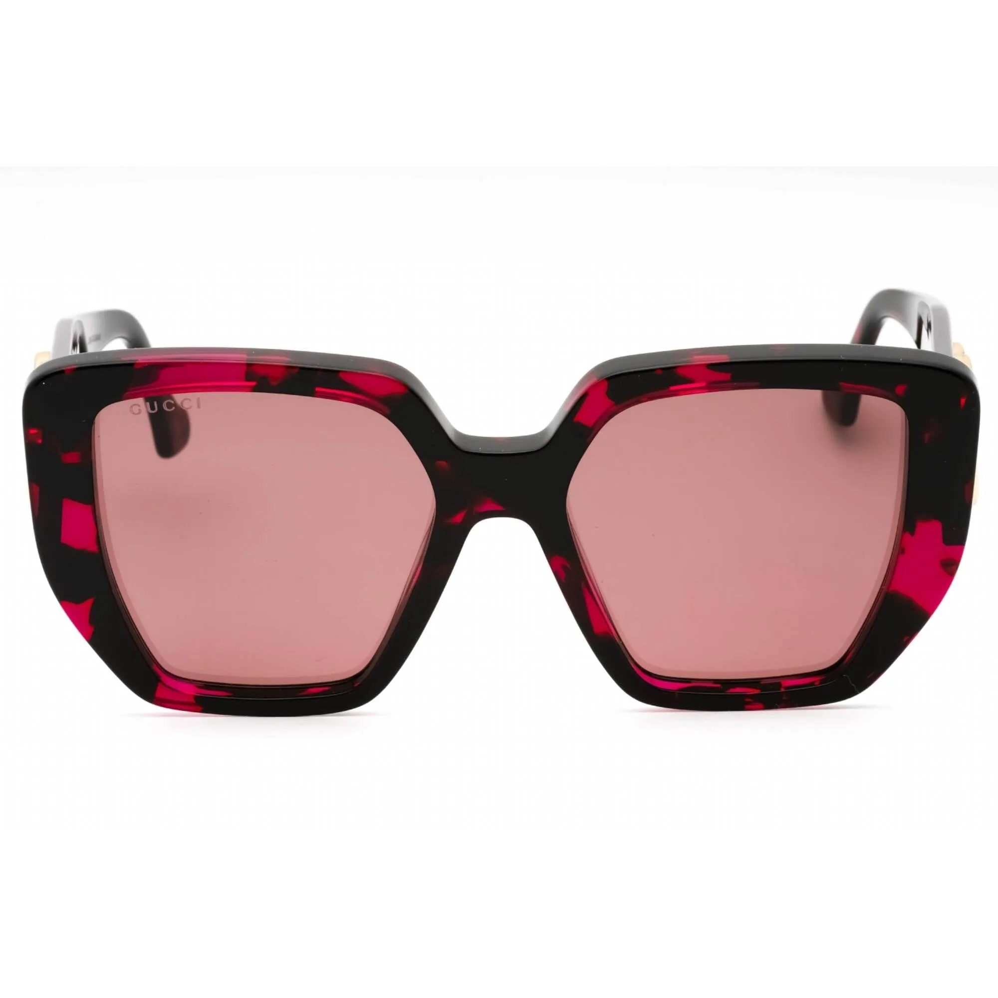 Gucci Women's Sunglasses - Havana Acetate Full Rim Square Shape Frame | GG0956S 008