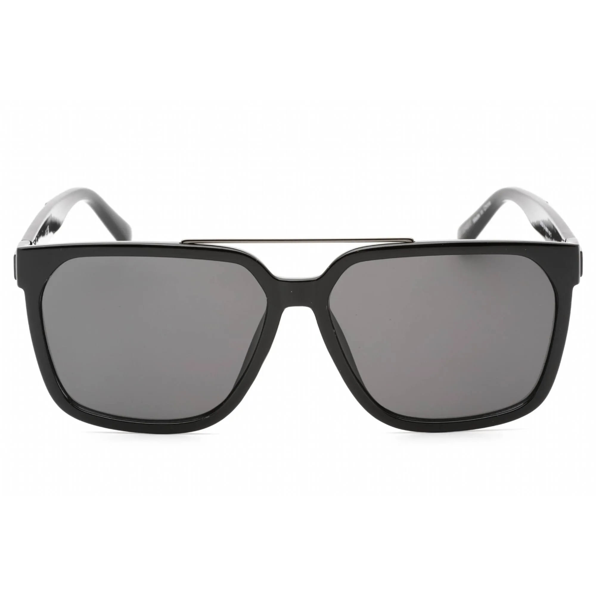 Guess Factory Men's Sunglasses - Shiny Black Full Rim Square Shape Frame | GF0253 01A