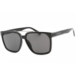 Guess Factory Men's Sunglasses - Shiny Black Full Rim Square Shape Frame | GF0253 01A