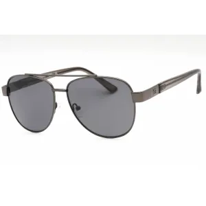 Guess Factory Men's Sunglasses - Shiny Gunmetal Metal Full Rim | GF5094 08A