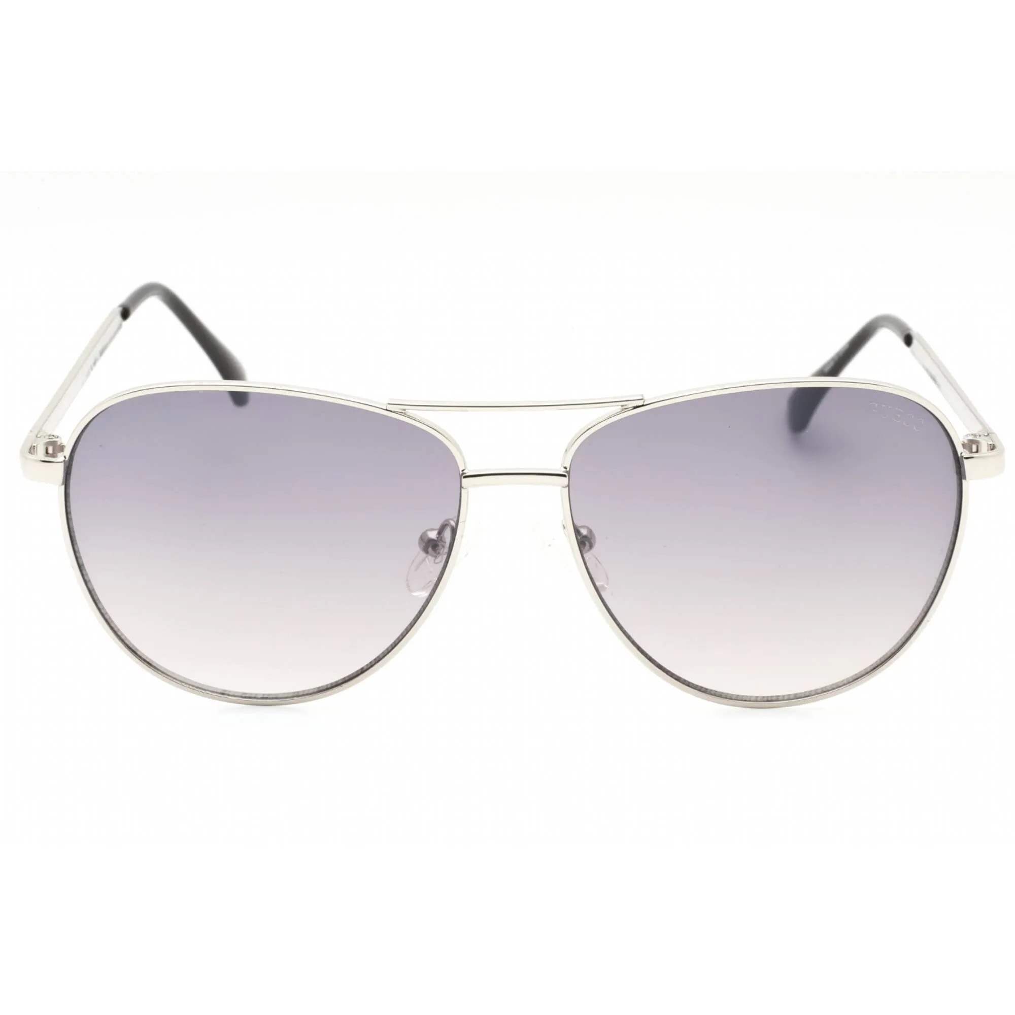 Guess Factory Women's Sunglasses - Shiny Light Nickeltin Frame | GF6157 10B