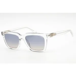 Guess Unisex Sunglasses - Full Rim Crystal Plastic Rectangular Frame | GU00064 26W