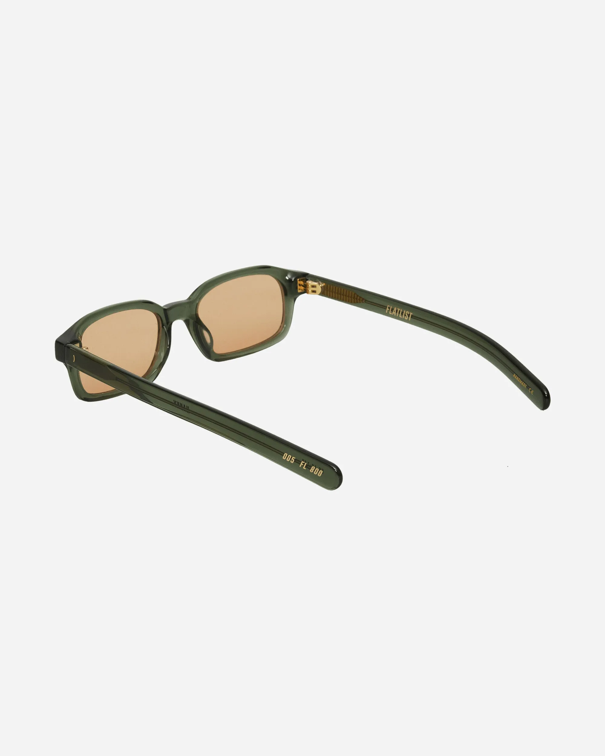 Hanky Sunglasses Crystal Duck / Green Orange