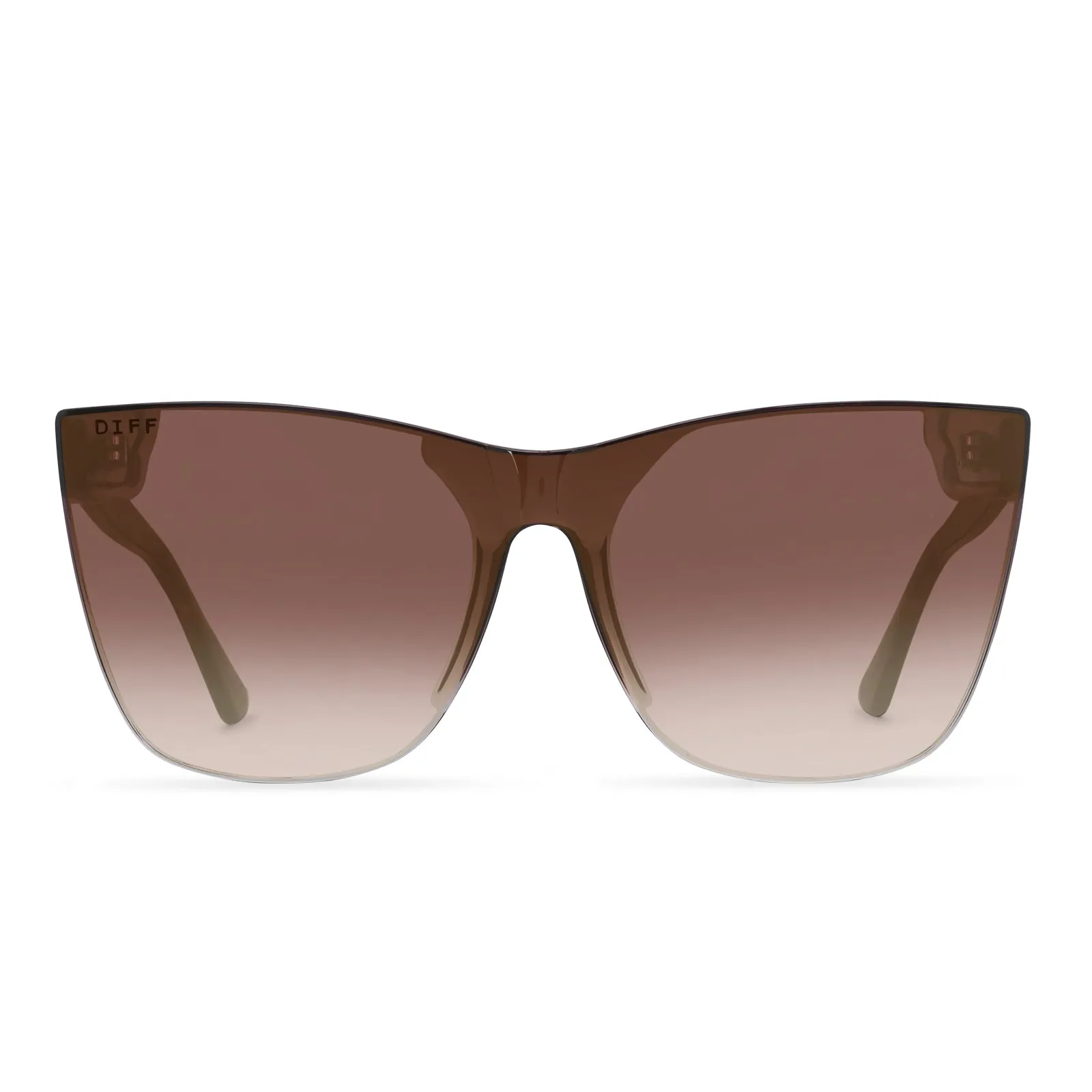 JENNA - DARK TORTOISE   BROWN GRADIENT SUNGLASSES