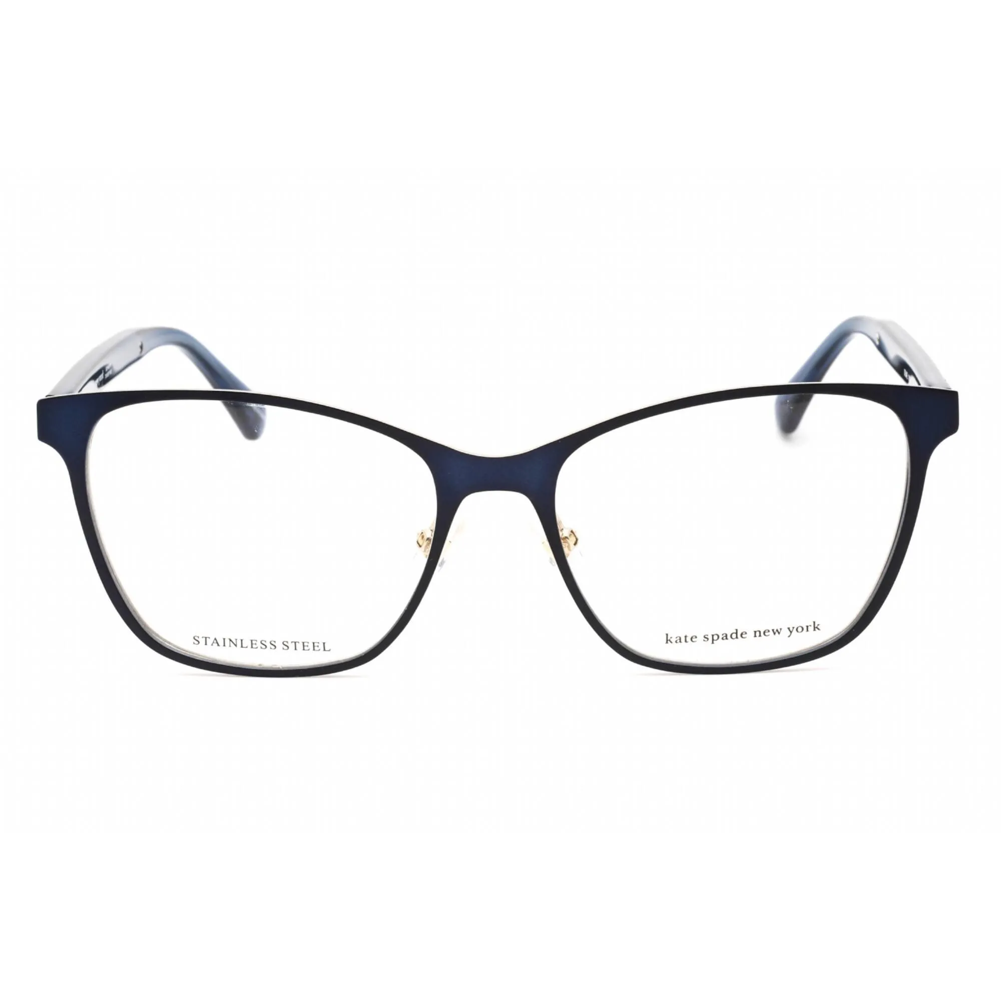 Kate Spade Women's Eyeglasses - Clear Demo Lens Blue Cat Eye Frame | Seline 0PJP 00