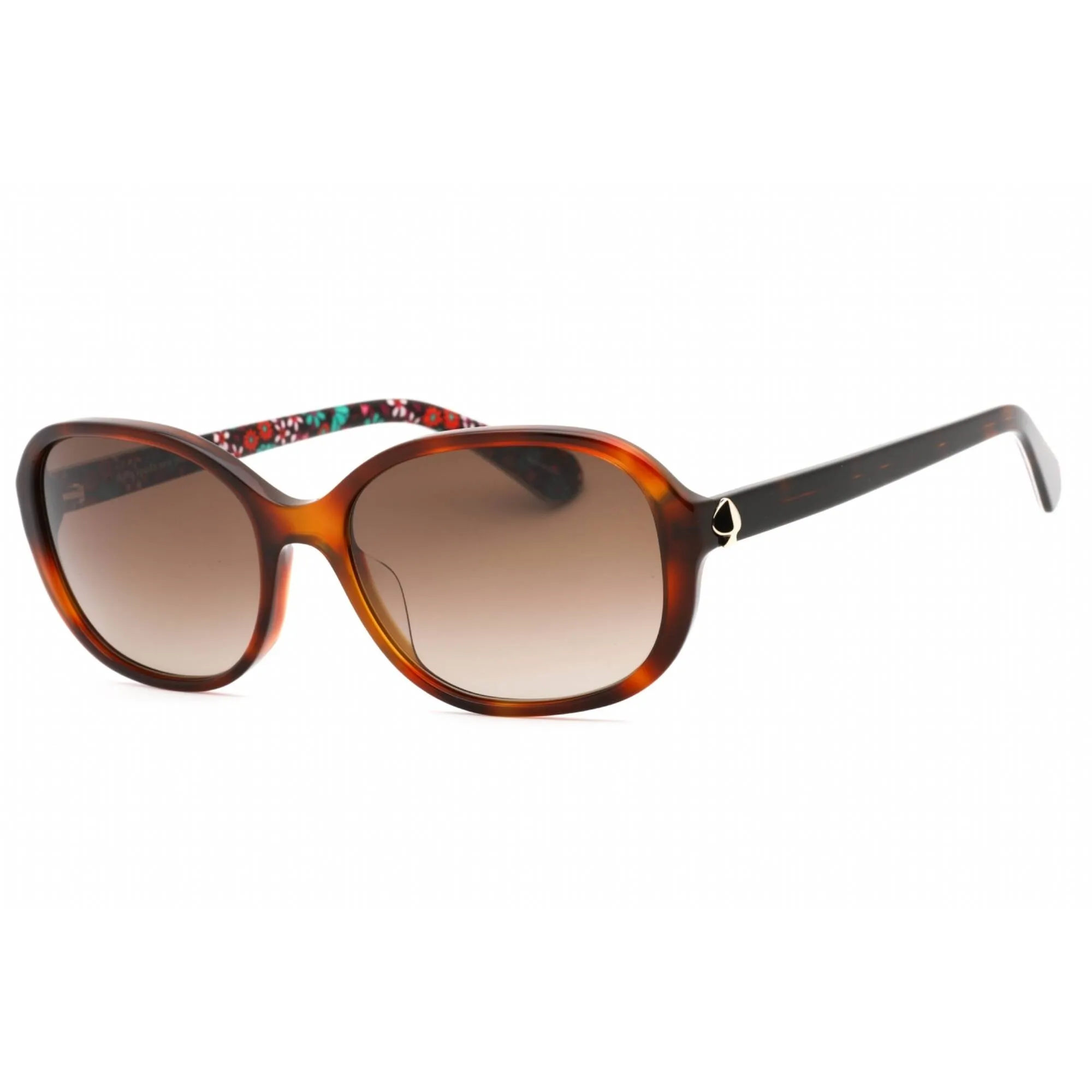 Kate Spade Women's Sunglasses - Shiny Dark Havana Oval Frame | IZABELLA/G/S 086/HA