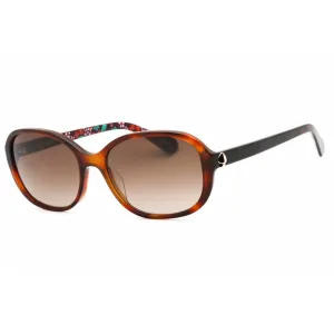 Kate Spade Women's Sunglasses - Shiny Dark Havana Oval Frame | IZABELLA/G/S 086/HA