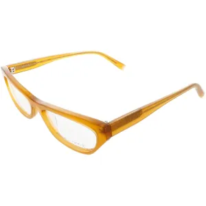Kendall   Kylie Women's Eyeglasses - Amber Acetate Frame Demo Lens | KKO163 FARRAH 238