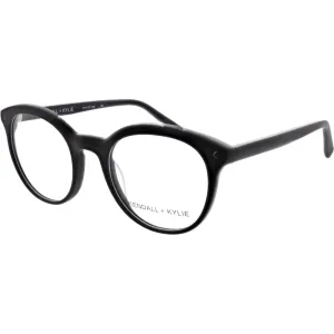 Kendall   Kylie Women's Eyeglasses - Black Acetate Frame Demo Lens | KKO103 ARIANNA 2