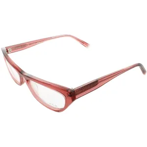 Kendall   Kylie Women's Eyeglasses - Rose Gold Frame Demo Lens | KKO163G FARRAH 601