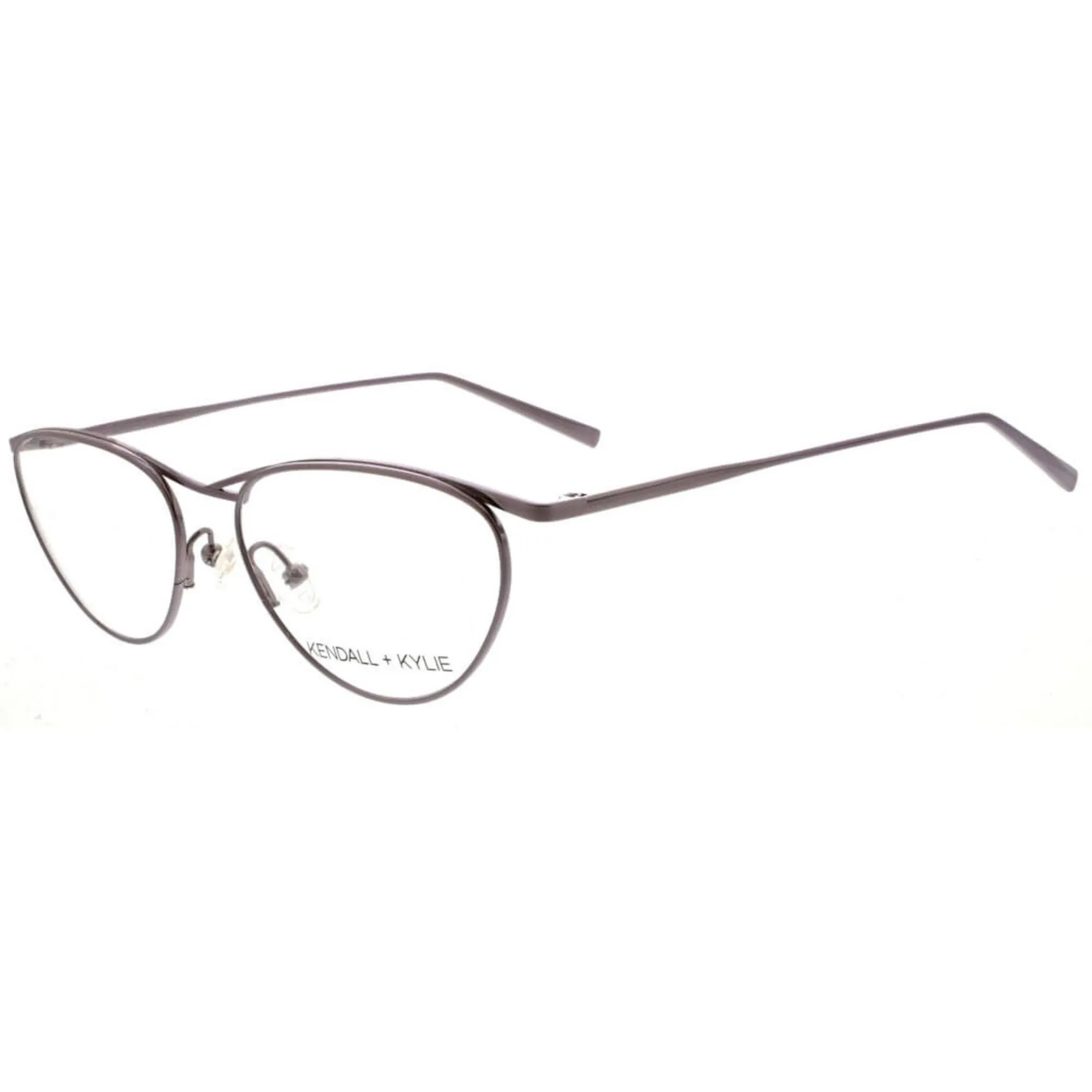 Kendall   Kylie Women's Eyeglasses - Shiny Ice Lavender Frame Demo Lens | KKO180 516