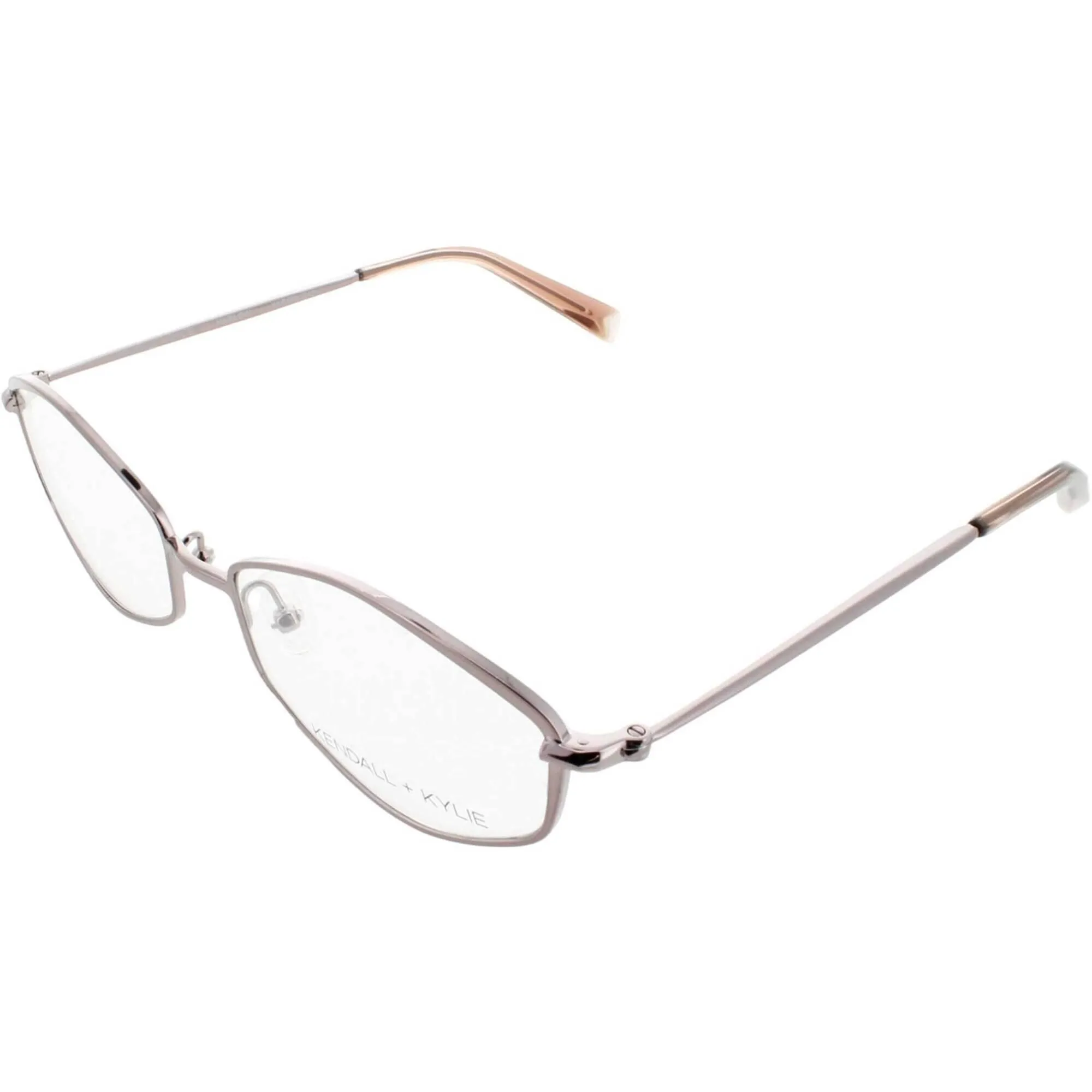 Kendall   Kylie Women's Eyeglasses - Shiny Mink Frame Demo Lens | KKO179G HARLOW 242