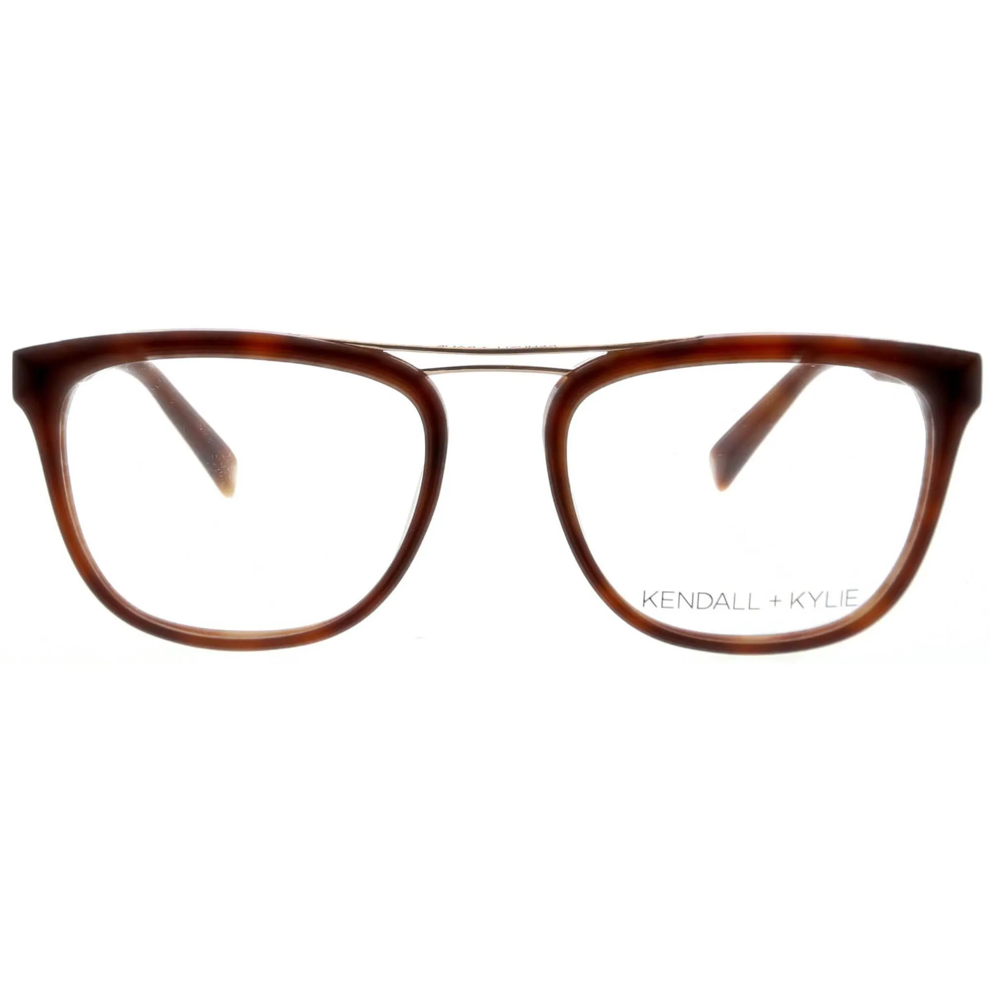 Kendall   Kylie Women's Eyeglasses - Tortoise Square Shape Frame | KKO133 KIERA 237