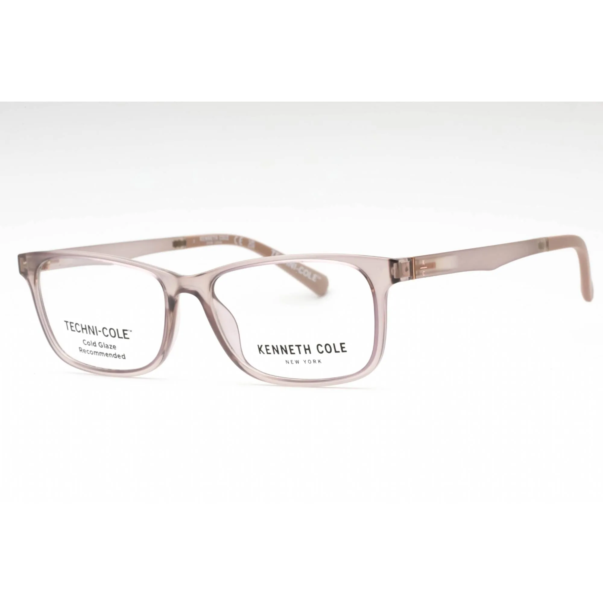 Kenneth Cole New York Women's Eyeglasses - Shiny Pink Full Rim Frame | KC0343 072