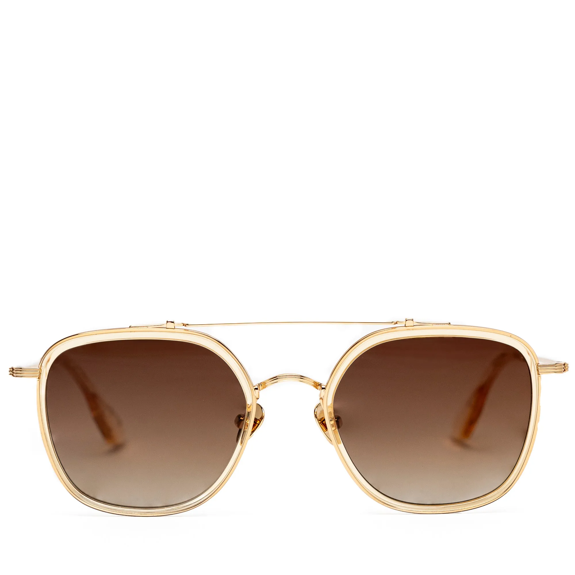 Krewe Austin Polarized Sunglasses - Champagne 18K