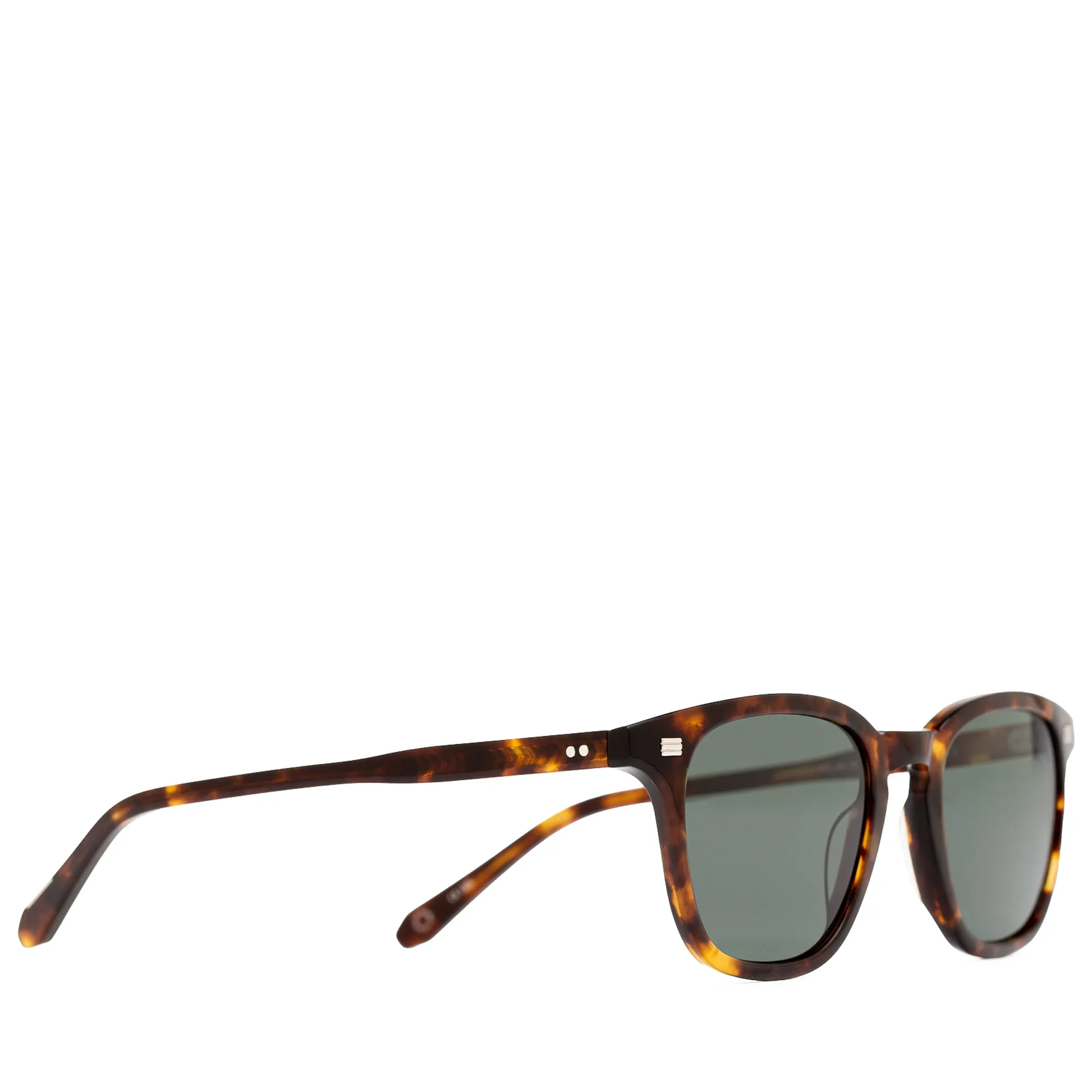Krewe Pierce Polarized Sunglasses - Rye/Dark Green