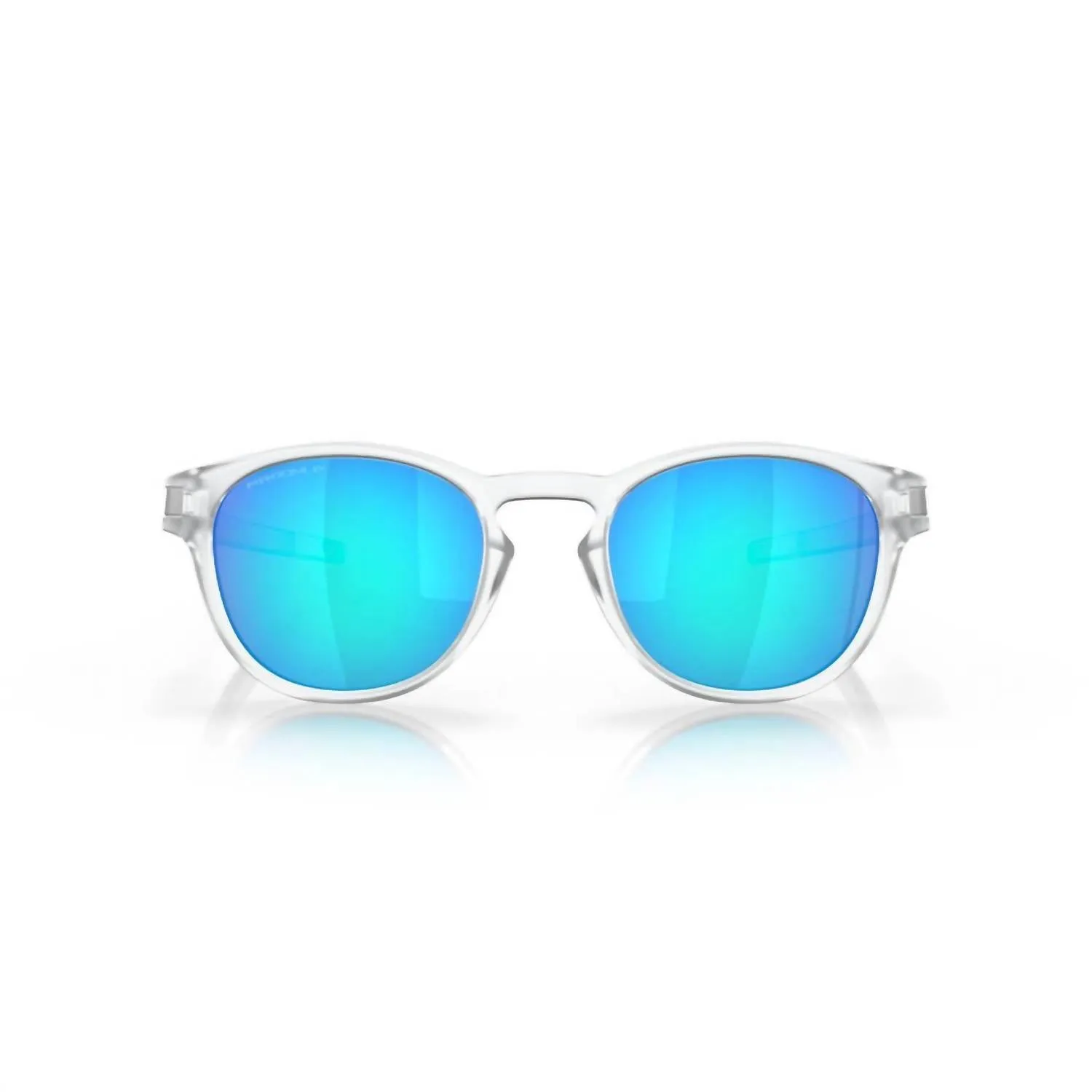 Latch Polarized Sunglasses 9265 - 65 - 53 In Matte Clear/prizm Sapphire Iridium