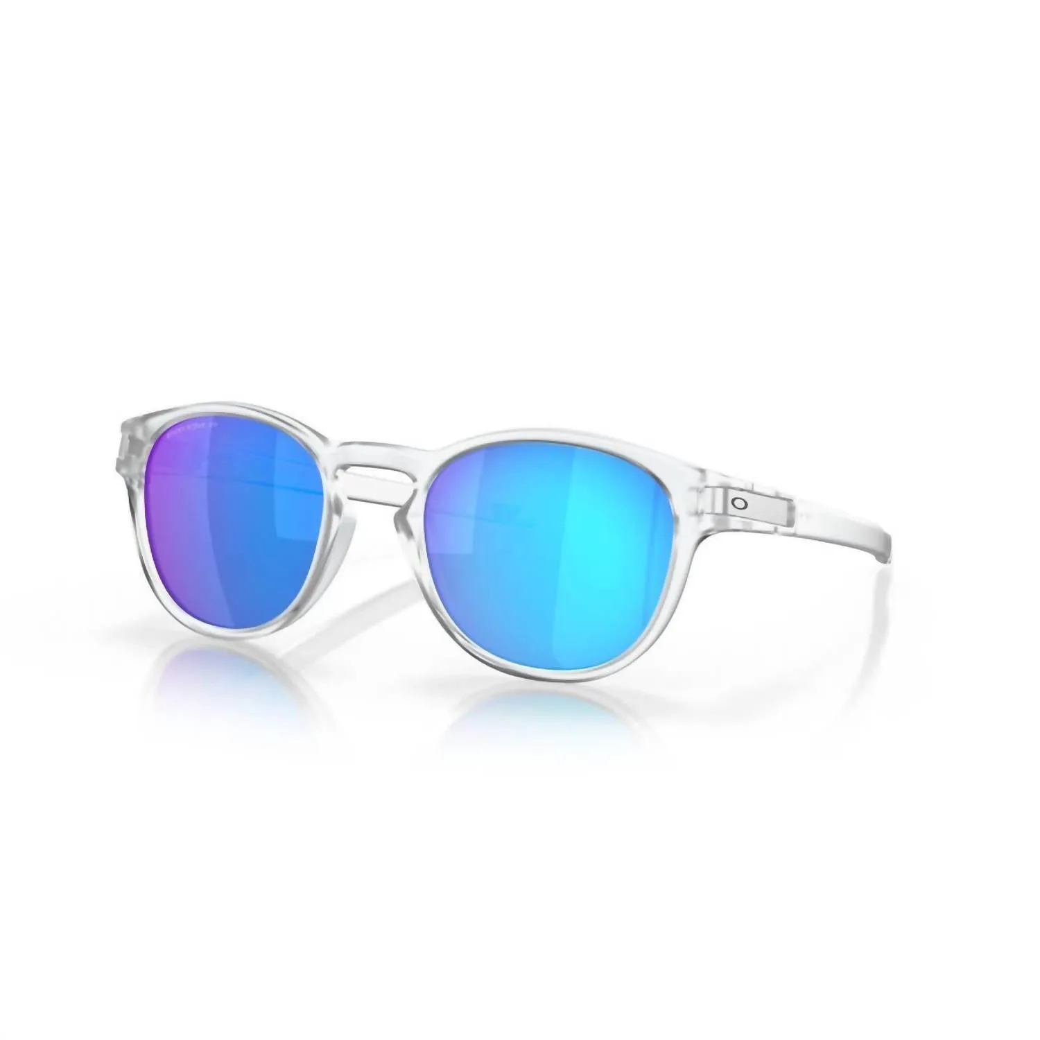 Latch Polarized Sunglasses 9265 - 65 - 53 In Matte Clear/prizm Sapphire Iridium