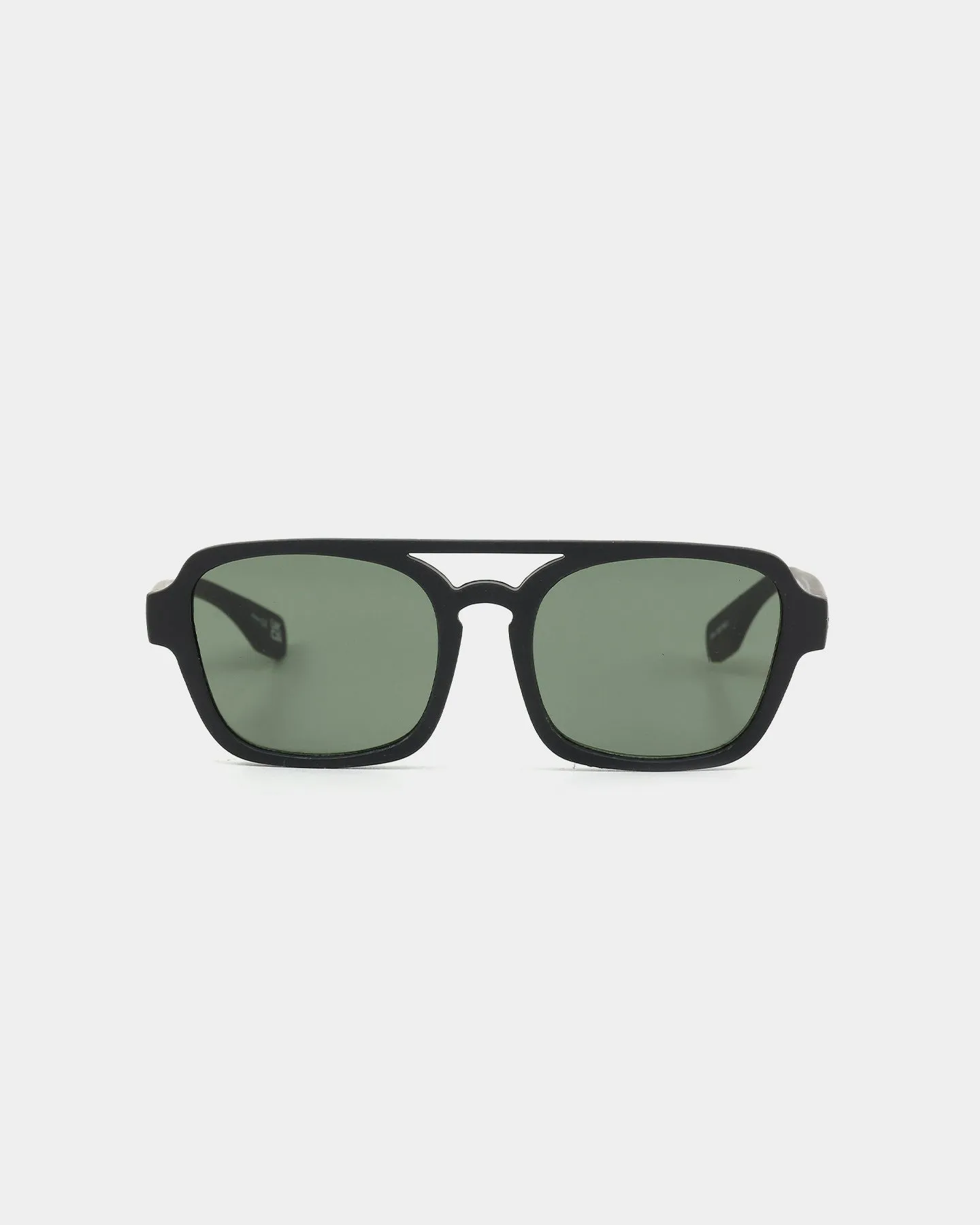 Le Specs Unwritten Straw Sunglasses Black