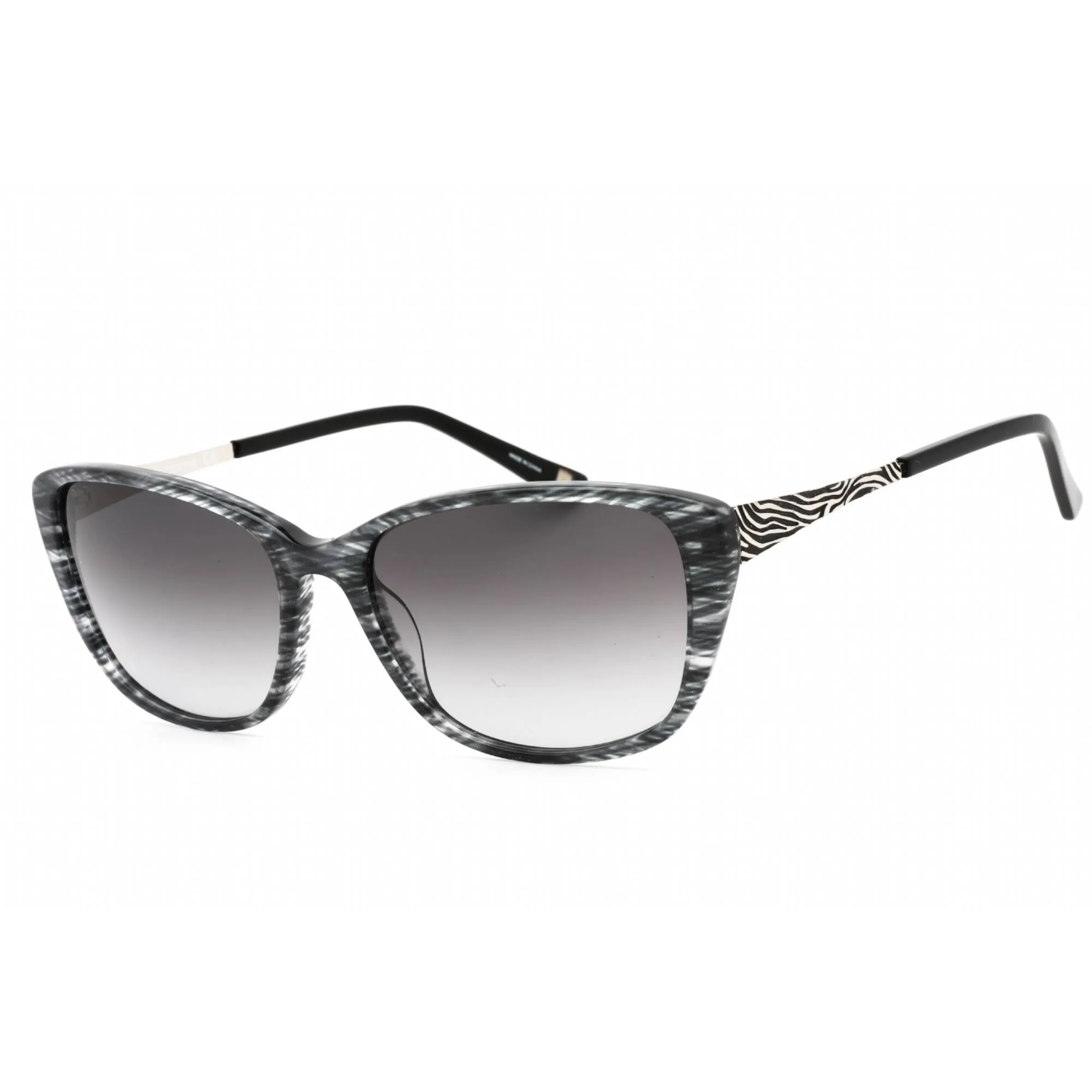 Liz Claiborne Women's Sunglasses - Havana Glitter Grey Cat Eye Frame | L 575/S 0MK5 9O